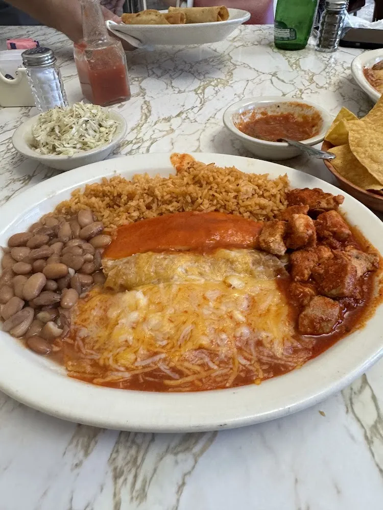Egg Plate 2 w Beans & Rice
